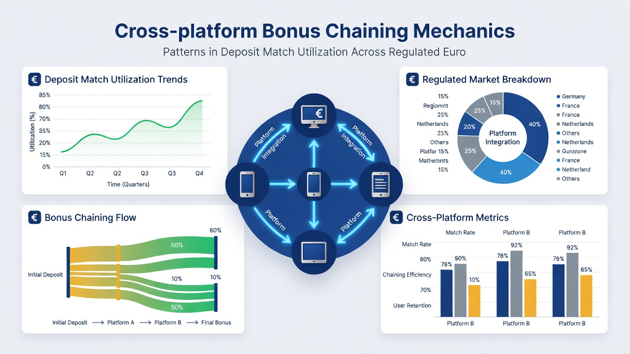 Data visualization of cross-platform bonus chaining patterns in European regulated markets